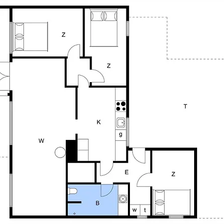 722-thyboron-vesterhavsgade-144 בית נופש Thyborøn